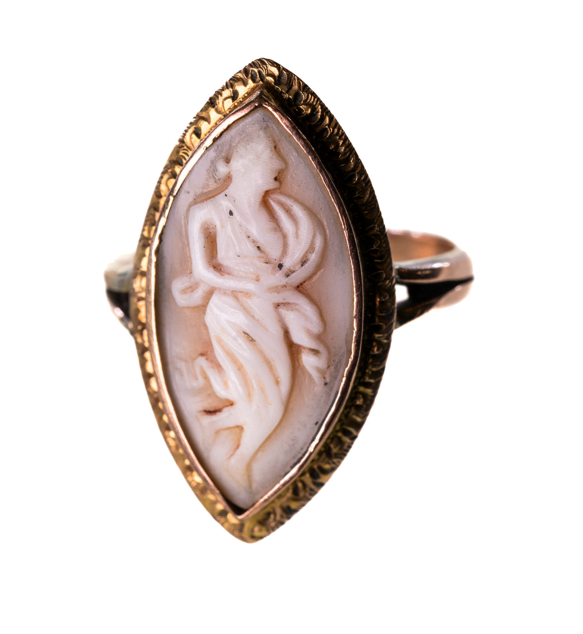 Cameo Ring in 9ct Yellow Gold