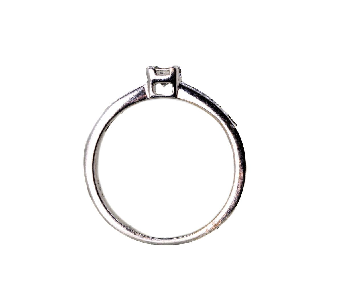 0.5ct Diamonds Set in 18ct White Gold