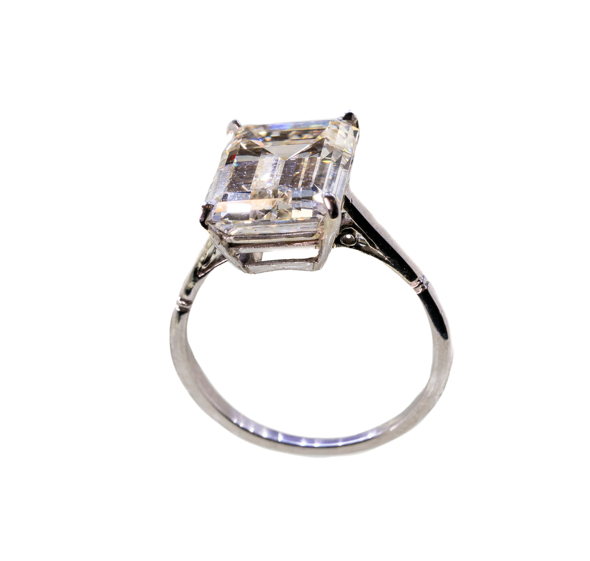 6.5ct Diamond Solitaire in Platinum