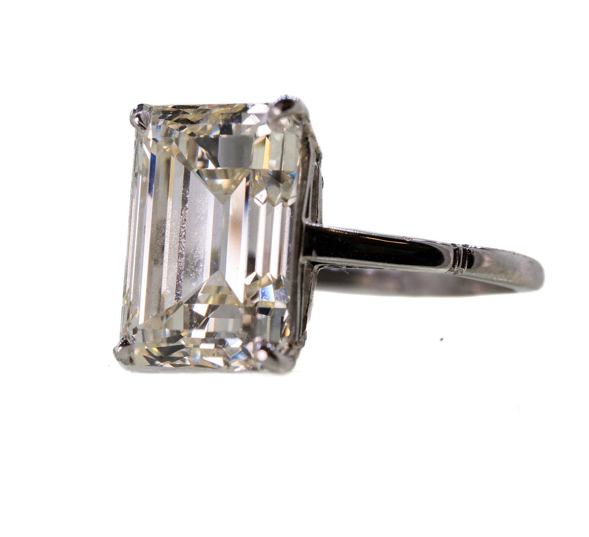 6.5ct Diamond Solitaire in Platinum