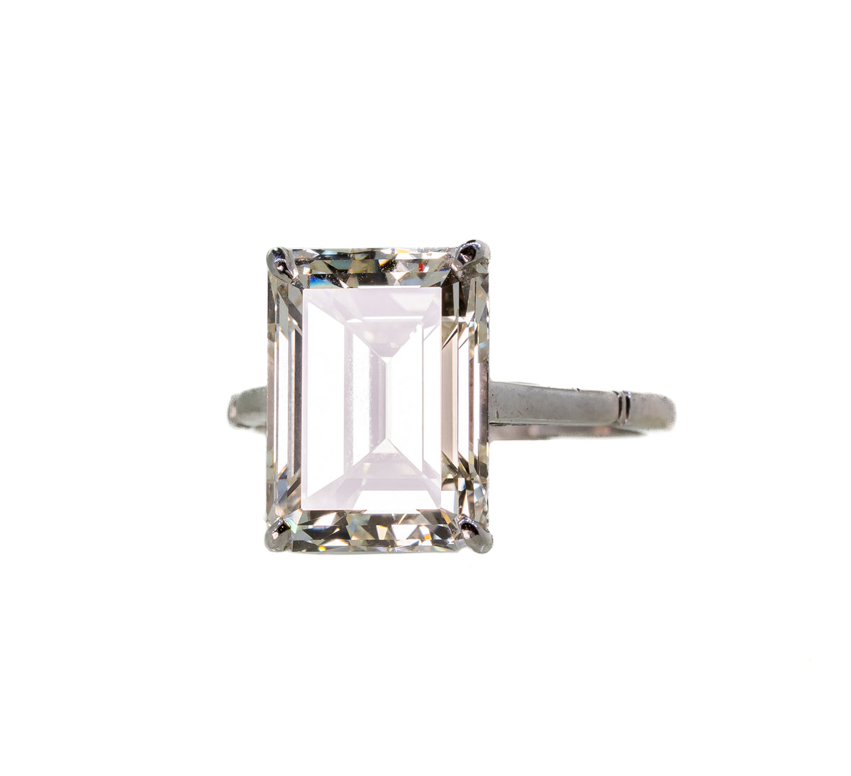 6.5ct Diamond Solitaire in Platinum