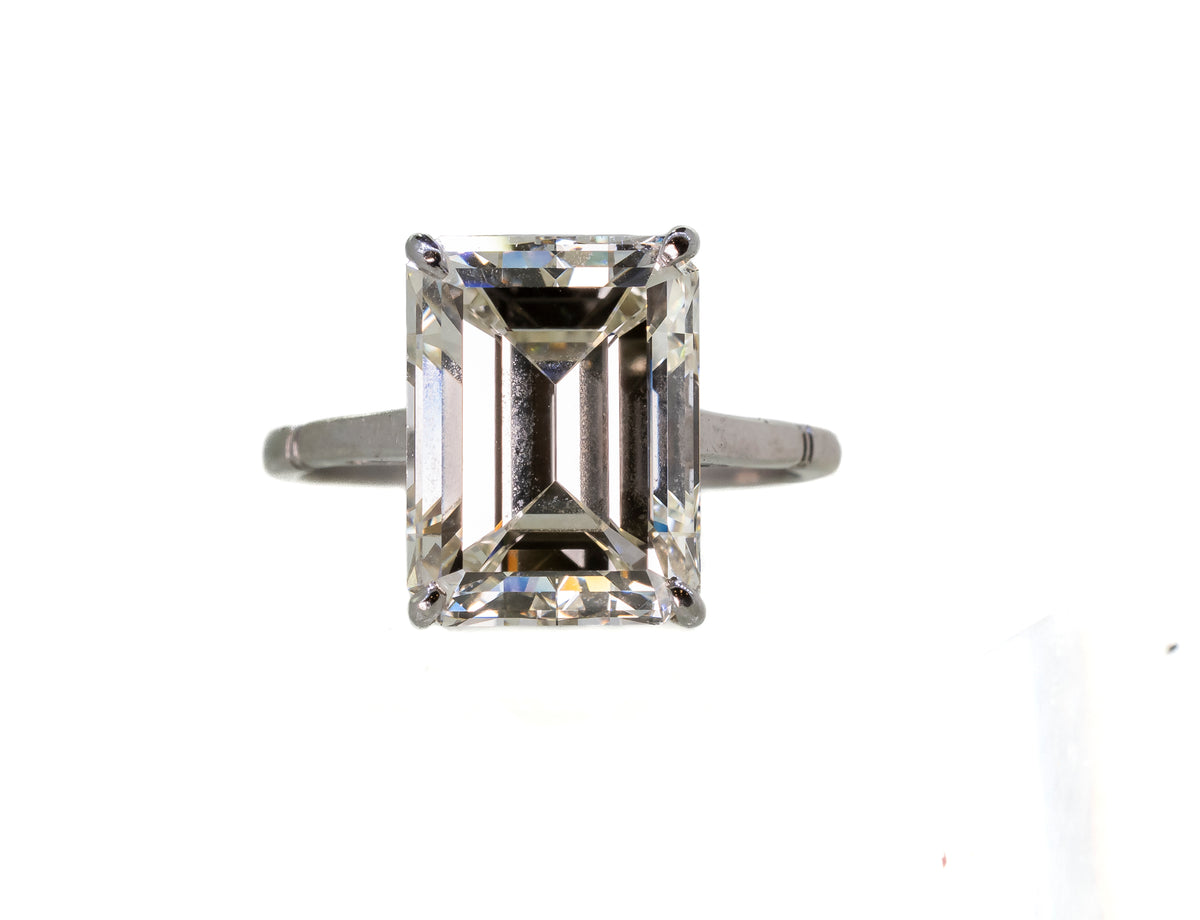 6.5ct Diamond Solitaire in Platinum