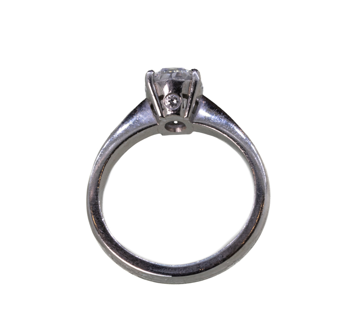 1.5ct Oval Diamond Solitaire in Platinum With Matching Band