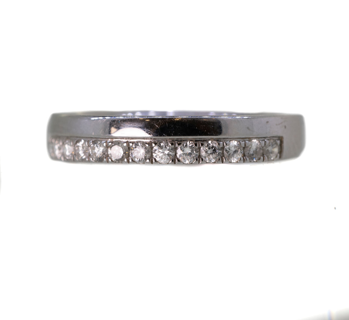 18ct White Gold 0.29ct Half Eternity Ring