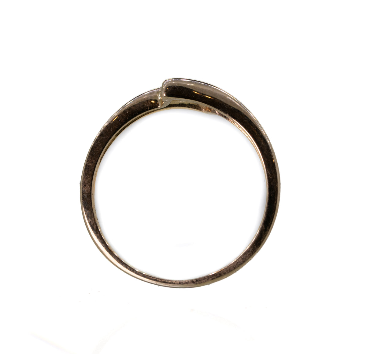 0.18ct Diamond 9ct Yellow Gold Ring