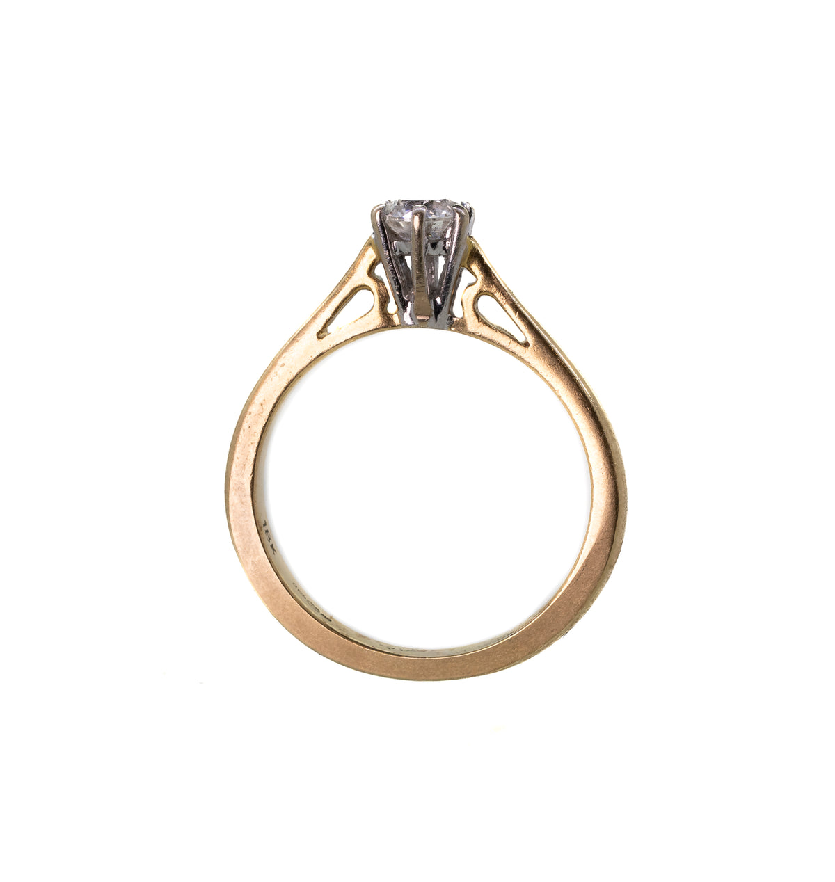18ct 0.25ct Solitaire Ring