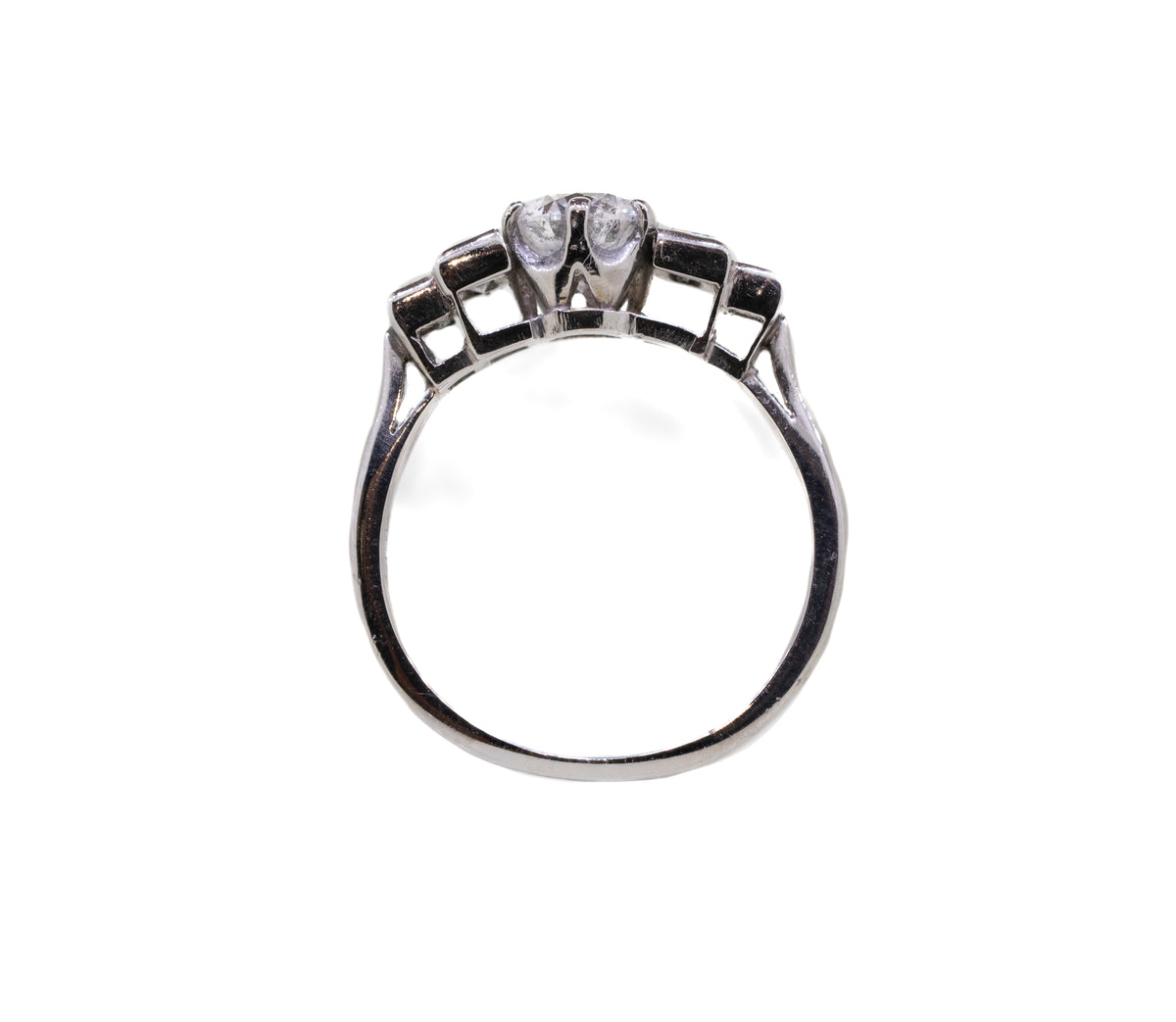1.12ct Diamond Ring Set in Platinum