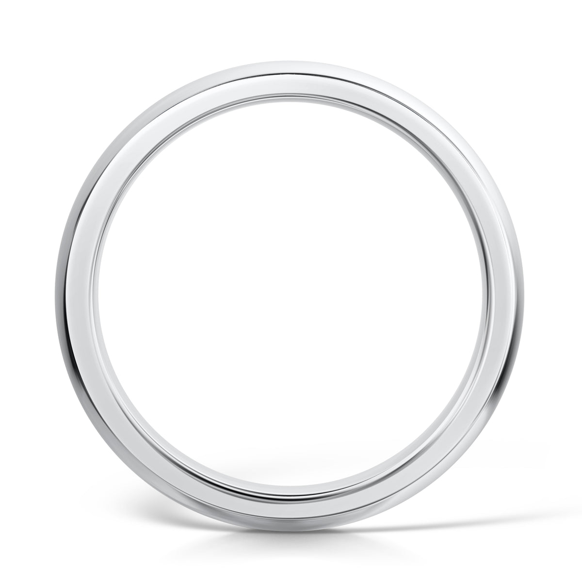 5mm D Shape Wedding Band