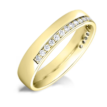 4mm Grain Set Half Eternity