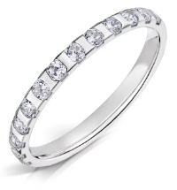 2mm Bar Set Half Eternity