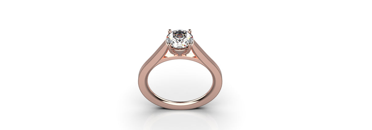 1ct Solitaire Engagement Ring (ENG-014)