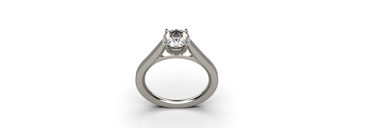 1ct Solitaire Engagement Ring (ENG-014)