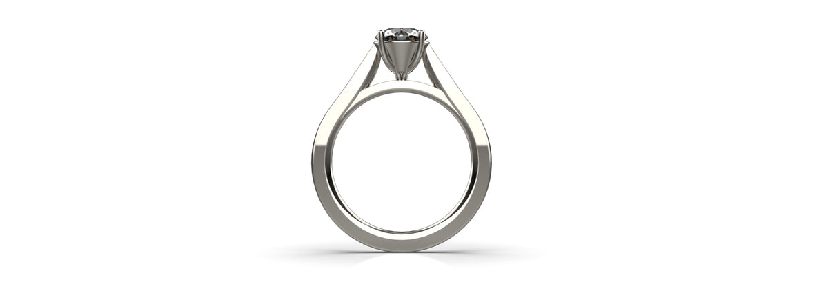 1ct Solitaire Engagement Ring (ENG-014)