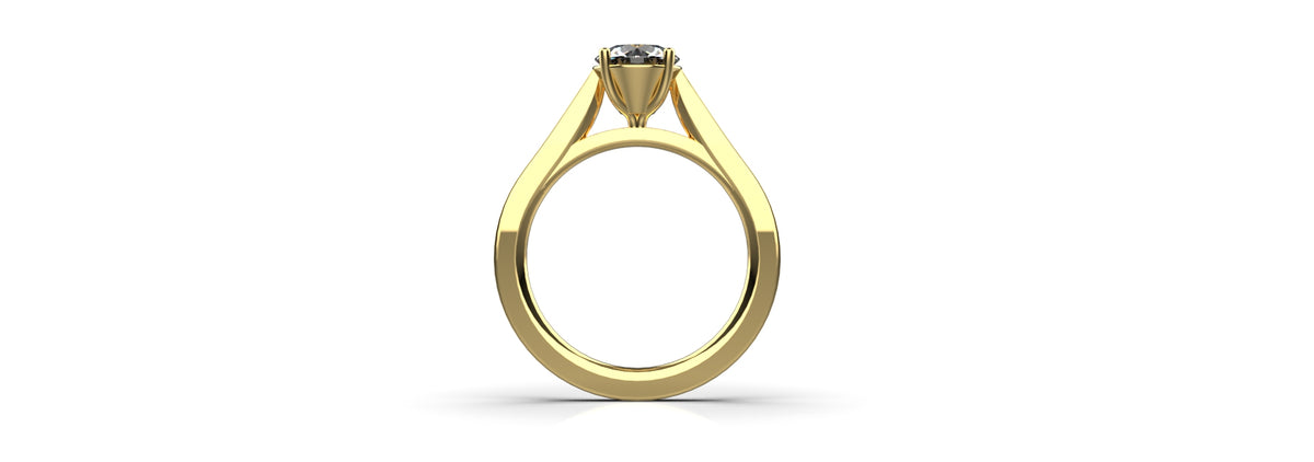 1ct Solitaire Engagement Ring (ENG-014)