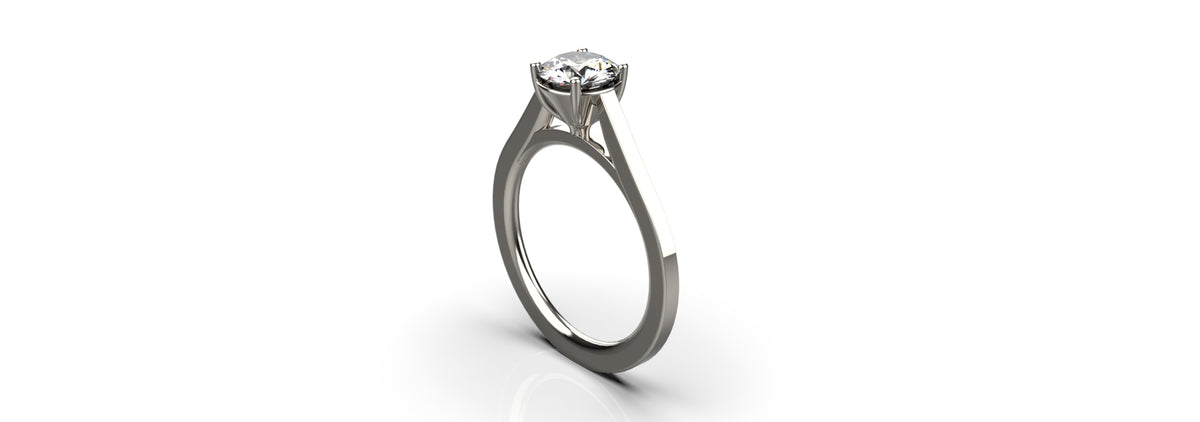 1ct Solitaire Engagement Ring (ENG-014)