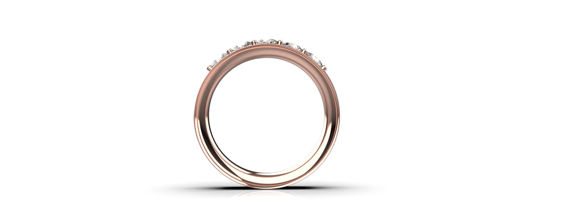 0.25ct 5 Stone Ring (MENS-006)