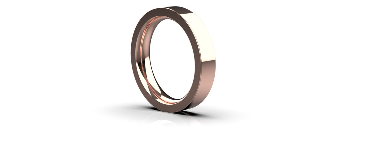 5mm Flat Wedding Band (WED-003)
