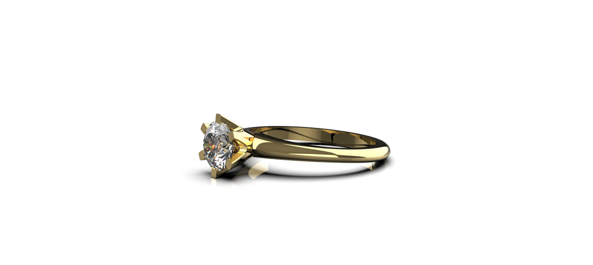 1ct Solitaire Engagement Ring (ENG-005)