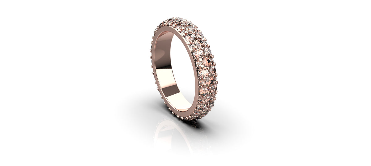 85 Stone Pave Set Eternity Ring (ENG-008)