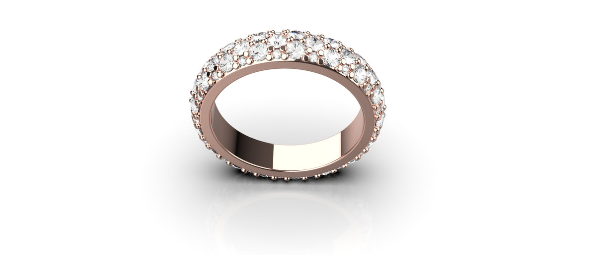 85 Stone Pave Set Eternity Ring (ENG-008)