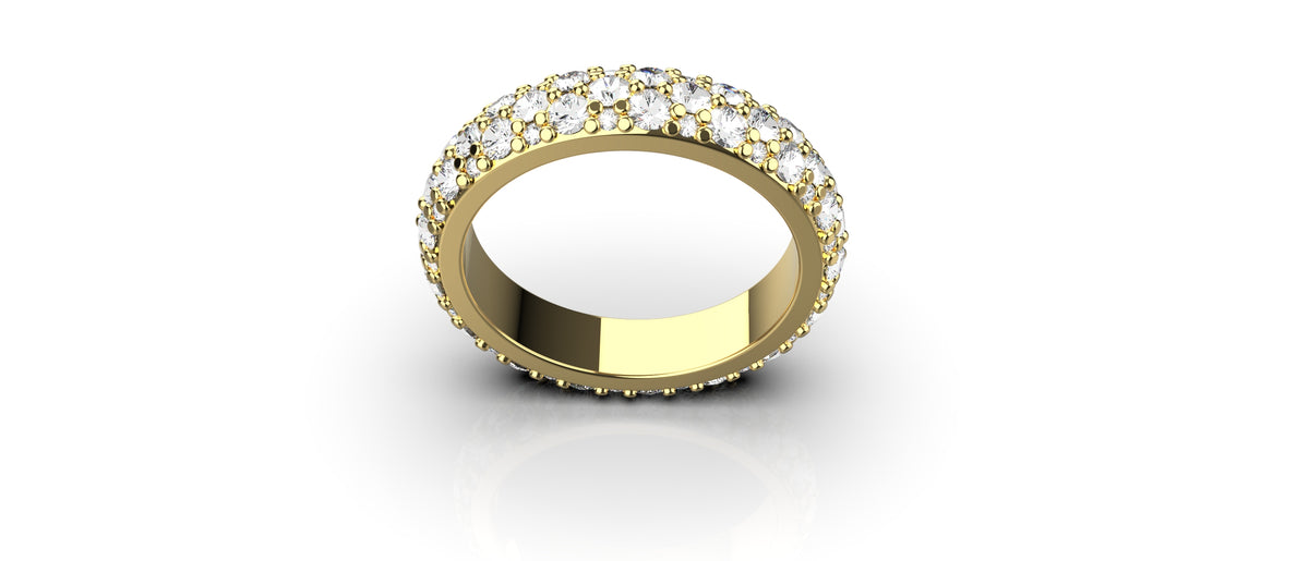 85 Stone Pave Set Eternity Ring (ENG-008)