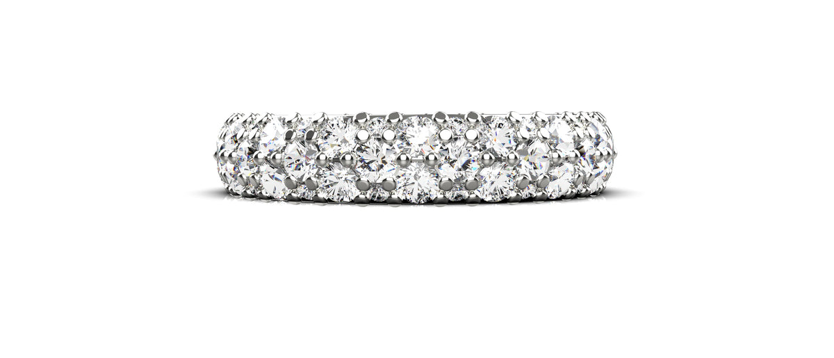 85 Stone Pave Set Eternity Ring (ENG-008)