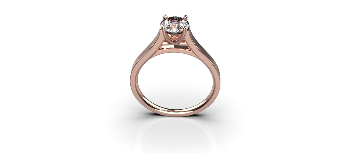 1ct Solitaire Engagement Ring (ENG-010)