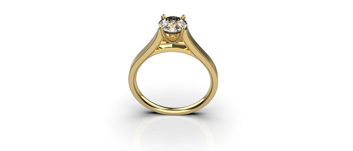 1ct Solitaire Engagement Ring (ENG-010)