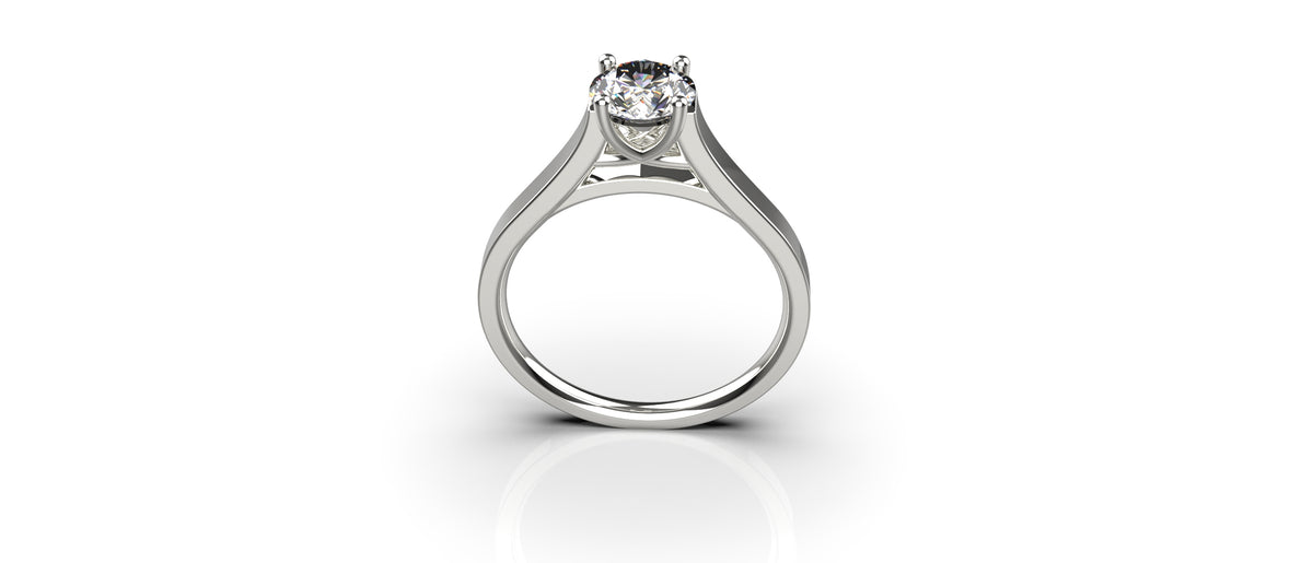 1ct Solitaire Engagement Ring (ENG-010)