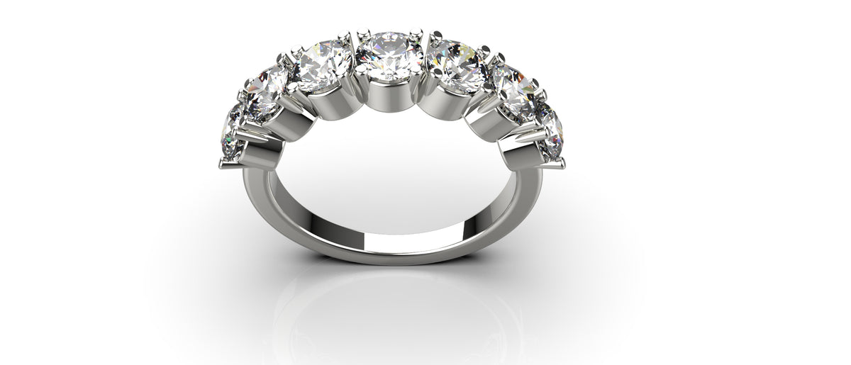 7 Stone 0.25ct Eternity Ring (ETER-007)