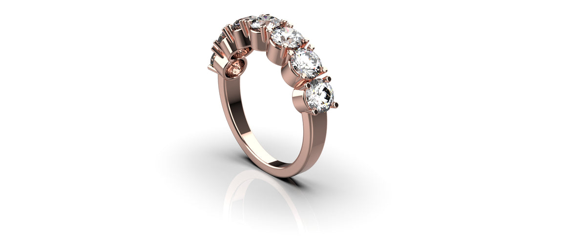 7 Stone 0.25ct Eternity Ring (ETER-007)